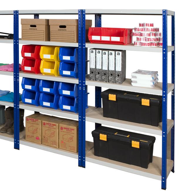 Clicka light duty racking and shelving