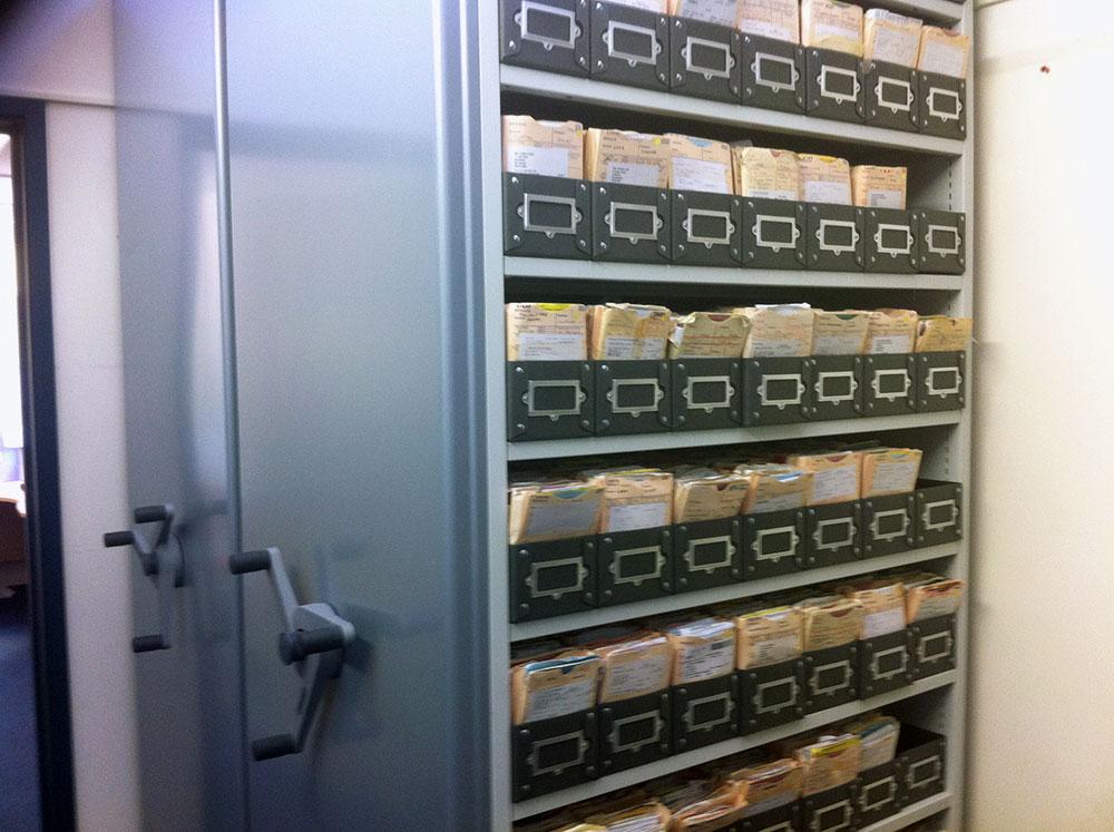 Medical records storage