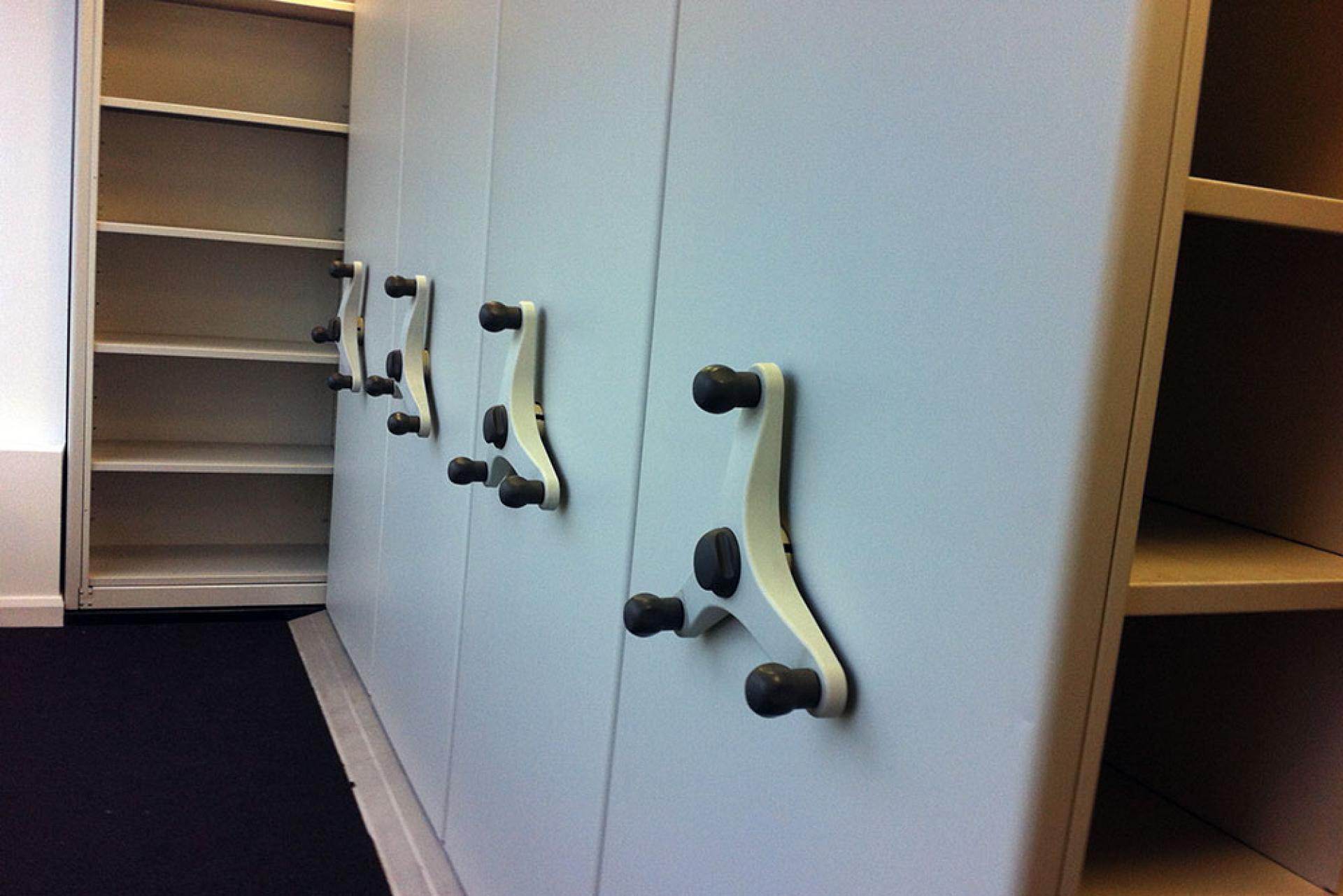 Mobile Shelving and Archive Storage Solution for MMC