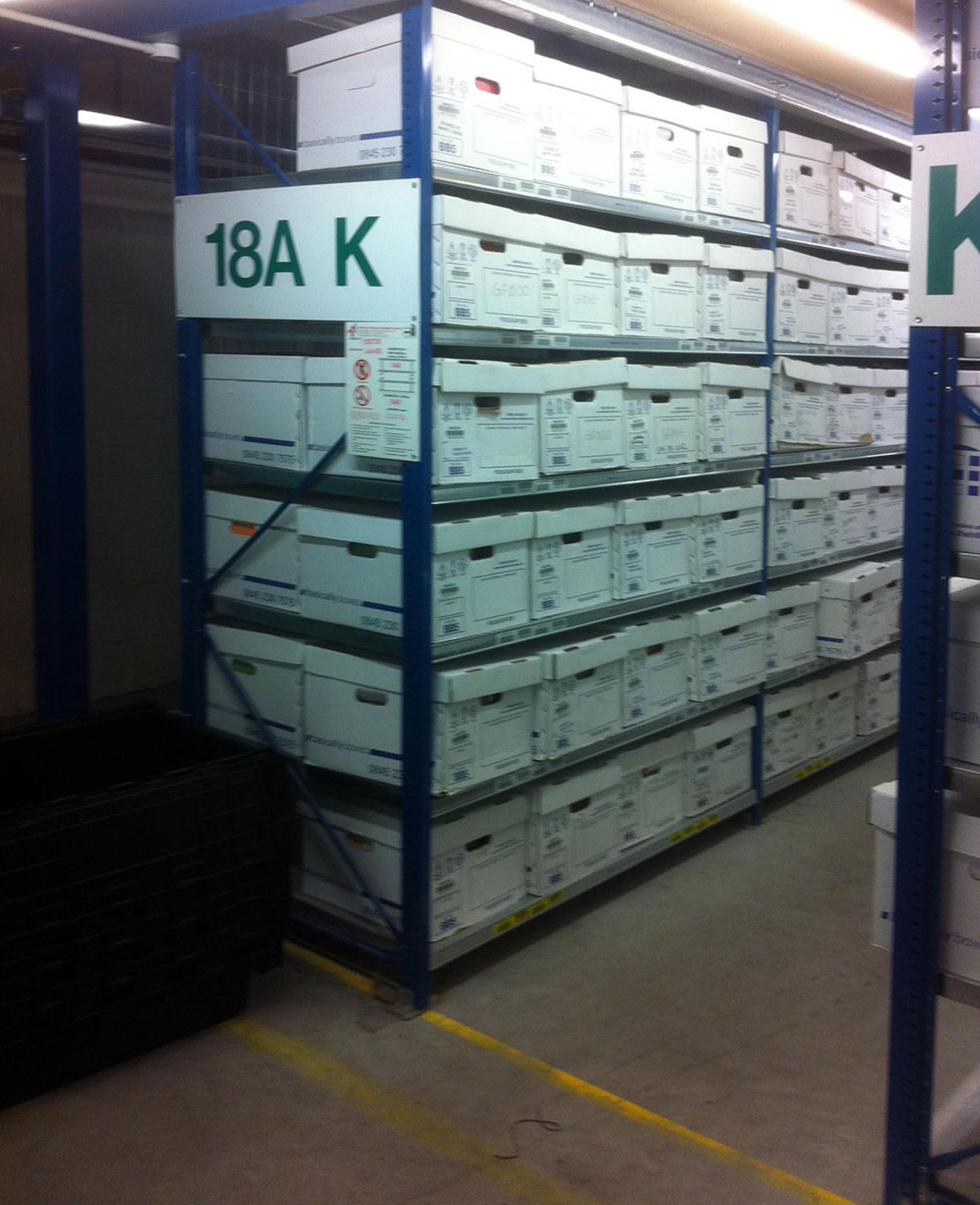 Offsite Archive Storage Facility Consolidation