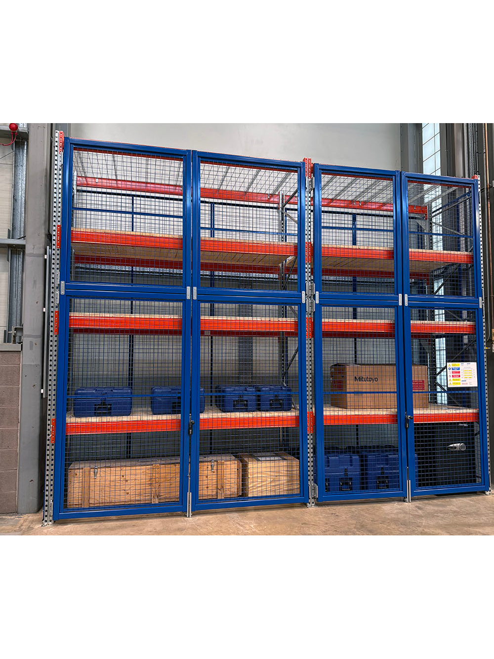 Tamperproof shelving