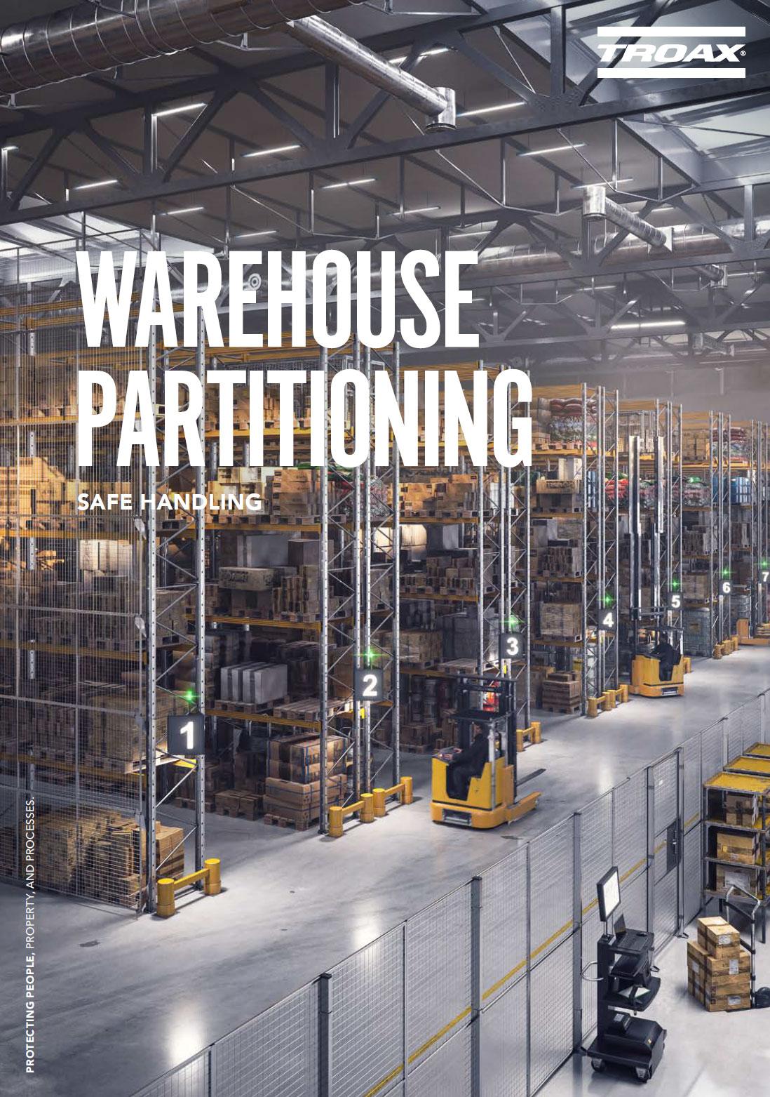 Troax warehouse partitioning