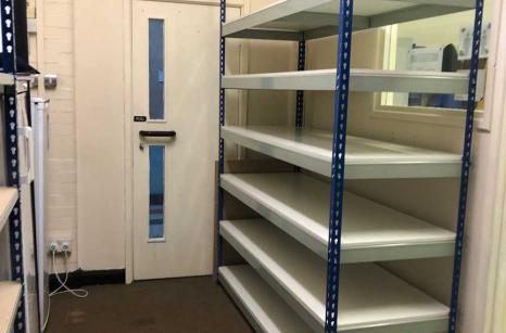 Longspan Rivet shelving