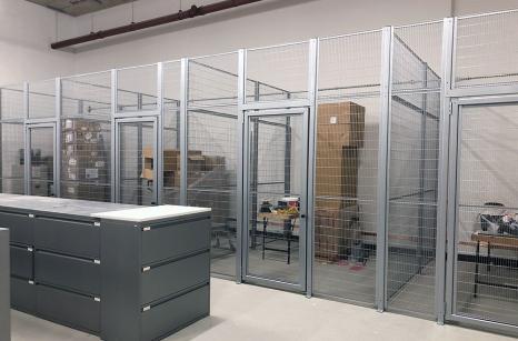 Garantel cages and partitions