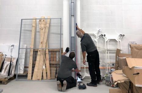 Installers mesh partition